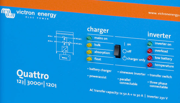 Chargers, Inverters and Marine AC installations